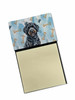 Black Portuguese Water Dog Coworker Watercolor Sticky Note Holder Refillable Dispenser product image at NuMercy