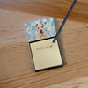 Shar Pei Coworker Watercolor Sticky Note Holder Refillable Dispenser product image at NuMercy 2