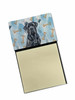 Black Neapolitan Mastiff Coworker Watercolor Sticky Note Holder Refillable Dispenser product image at NuMercy
