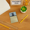Black Neapolitan Mastiff Coworker Watercolor Sticky Note Holder Refillable Dispenser product image at NuMercy 4