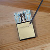 Greater Swiss Mountain Dog Coworker Watercolor Sticky Note Holder Refillable Dispenser product image at NuMercy 2