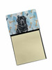 Black Tibetan Mastiff Coworker Watercolor Sticky Note Holder Refillable Dispenser product image at NuMercy