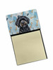 Black Havanese Coworker Watercolor Sticky Note Holder Refillable Dispenser product image at NuMercy