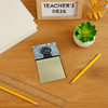 Black Havanese Coworker Watercolor Sticky Note Holder Refillable Dispenser product image at NuMercy 4