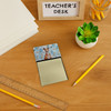 Red Whippet Coworker Watercolor Sticky Note Holder Refillable Dispenser product image at NuMercy 4