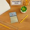 Standard White Poodle Coworker Watercolor Sticky Note Holder Refillable Dispenser product image at NuMercy 4