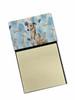 Brindle Whippet Coworker Watercolor Sticky Note Holder Refillable Dispenser product image at NuMercy