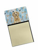 Wheaten and Tan Otterhound Coworker Watercolor Sticky Note Holder Refillable Dispenser product image at NuMercy