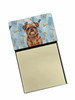 Red Brussels Griffon Coworker Watercolor Sticky Note Holder Refillable Dispenser product image at NuMercy