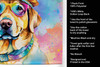 Yellow Labrador Hippie Dawg Kitchen Towel Dish Cloths DAC2528 product image at NuMercy 5