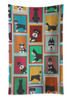 Lots of Black and Silver Schnauzer Kitchen Towel Dish Cloths product image at NuMercy