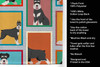 Lots of Black and Silver Schnauzer Kitchen Towel Dish Cloths product image at NuMercy 5