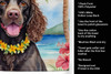 American Water Spaniel Luau Kitchen Towel Dish Cloths product image at NuMercy 5
