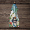 American English Coonhound Luau Kitchen Towel Dish Cloths product image at NuMercy 4
