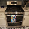 Siberian Husky Hippie Dawg Kitchen Towel Dish Cloths DAC2563 product image at NuMercy 3