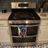 Bouvier des Flandres Luau Kitchen Towel Dish Cloths product image at NuMercy 3