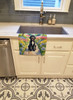 Portuguese Water Dog Spring Path Kitchen Towel Dish Cloths product image at NuMercy 2