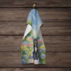Portuguese Water Dog Spring Path Kitchen Towel Dish Cloths product image at NuMercy 4