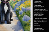 Portuguese Water Dog Spring Path Kitchen Towel Dish Cloths product image at NuMercy 5