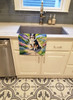 Collie Spring Path Kitchen Towel Dish Cloths product image at NuMercy 2