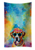 Boxer Hippie Dawg Kitchen Towel Dish Cloths DAC2472 product image at NuMercy