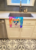 Samoyed Hippie Dawg Kitchen Towel Dish Cloths DAC2549 product image at NuMercy 2