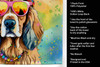 Cocker Spaniel Hippie Dawg Kitchen Towel Dish Cloths DAC2492 product image at NuMercy 5
