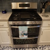 Black Schnauzer in the Kitchen Kitchen Towel Dish Cloths product image at NuMercy 3