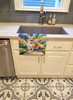 Corgi Spring Path Kitchen Towel Dish Cloths DAC6609 product image at NuMercy 2