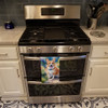 Corgi Spring Path Kitchen Towel Dish Cloths DAC6609 product image at NuMercy 3