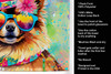Pomeranian Hippie Dawg Kitchen Towel Dish Cloths DAC2538 product image at NuMercy 5