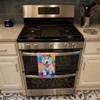 Samoyed Hippie Dawg Kitchen Towel Dish Cloths DAC2551 product image at NuMercy 3