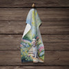 Clumber Spaniel Spring Path Kitchen Towel Dish Cloths product image at NuMercy 4