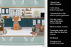 Blue and Tan Puppy Cut Yorkshire Terrier in the Kitchen Kitchen Towel Dish Cloths product image at NuMercy 5