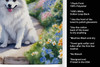 American Eskimo Spring Garden Kitchen Towel Dish Cloths product image at NuMercy 5