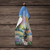 Doberman Pinscher Spring Path Kitchen Towel Dish Cloths product image at NuMercy 4