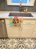 Golden Retriever Hippie Dawg Kitchen Towel Dish Cloths DAC2514 product image at NuMercy 2