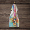 Golden Retriever Hippie Dawg Kitchen Towel Dish Cloths DAC2514 product image at NuMercy 4