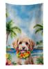 Cockapoo Luau Kitchen Towel Dish Cloths product image at NuMercy
