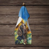 Boykin Spaniel in Sunflowers Kitchen Towel Dish Cloths product image at NuMercy 4