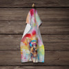 Yorkshire Terrier Hippie Dawg Kitchen Towel Dish Cloths DAC2578 product image at NuMercy 4