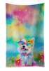 Westie Hippie Dawg Kitchen Towel Dish Cloths DAC2572 product image at NuMercy
