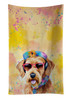 Airedale Terrier Hippie Dawg Kitchen Towel Dish Cloths product image at NuMercy