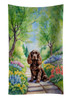 Cocker Spaniel Spring Path Kitchen Towel Dish Cloths DAC6603 product image at NuMercy