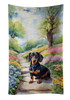 Dachshund Spring Path Kitchen Towel Dish Cloths DAC6614 product image at NuMercy