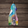 Poodle Hippie Dawg Kitchen Towel Dish Cloths product image at NuMercy 4