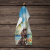 Cocker Spaniel Luau Kitchen Towel Dish Cloths DAC6410 product image at NuMercy 4