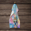 French Bulldog Hippie Dawg Kitchen Towel Dish Cloths DAC2505 product image at NuMercy 4