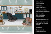 Black Pekingese in the Kitchen Kitchen Towel Dish Cloths product image at NuMercy 5