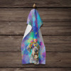 Schnauzer Hippie Dawg Kitchen Towel Dish Cloths DAC2552 product image at NuMercy 4